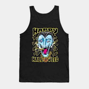 Happy Halloweed with Count Vape-ula the Vape-pire Tank Top